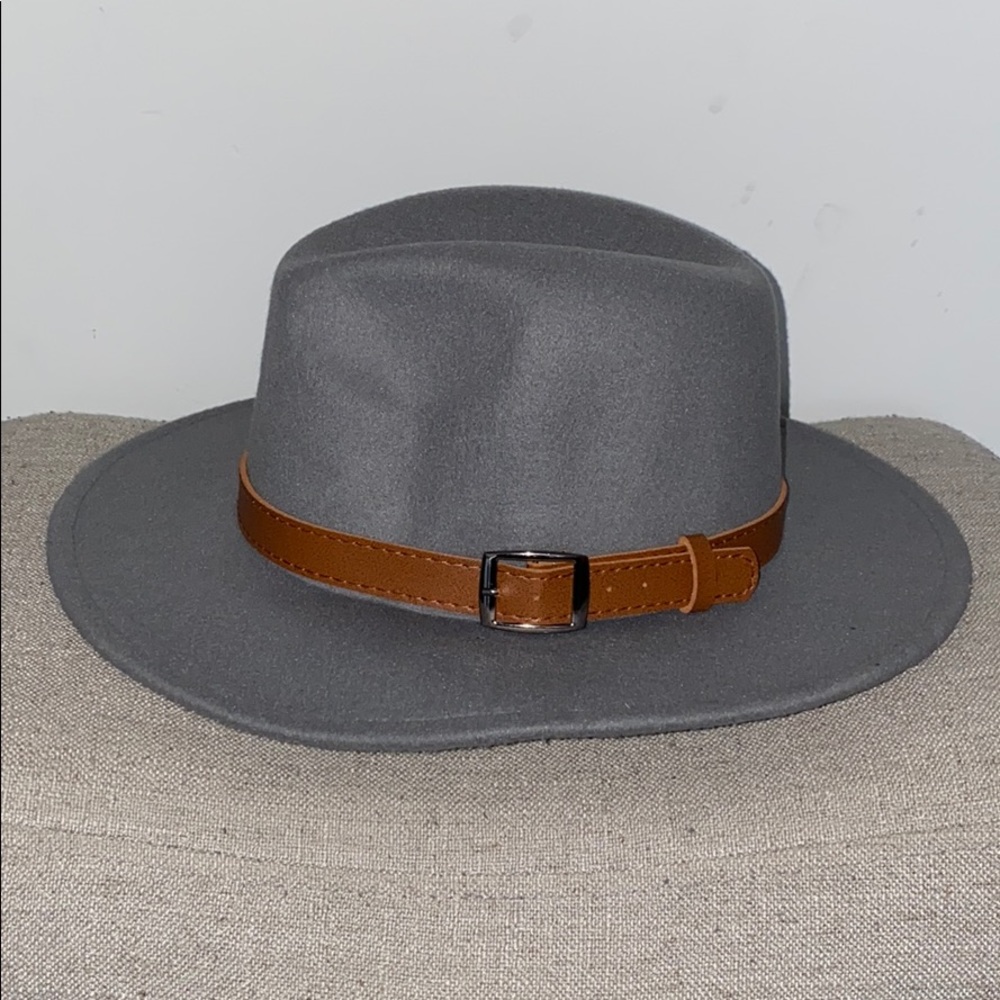 Unisex Grey Fedora. NEW! NO TAGS.